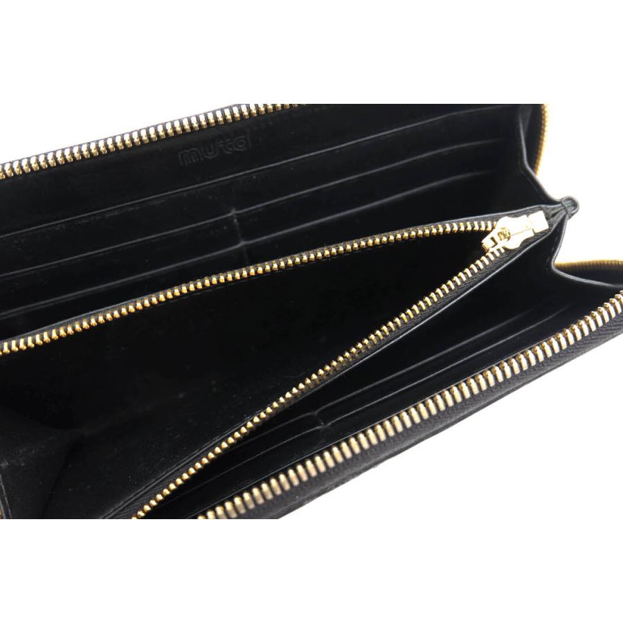 muta ムータ 長財布 MUWL-LO LARGE ZIP ガルーシャ エイ革 小銭入れ