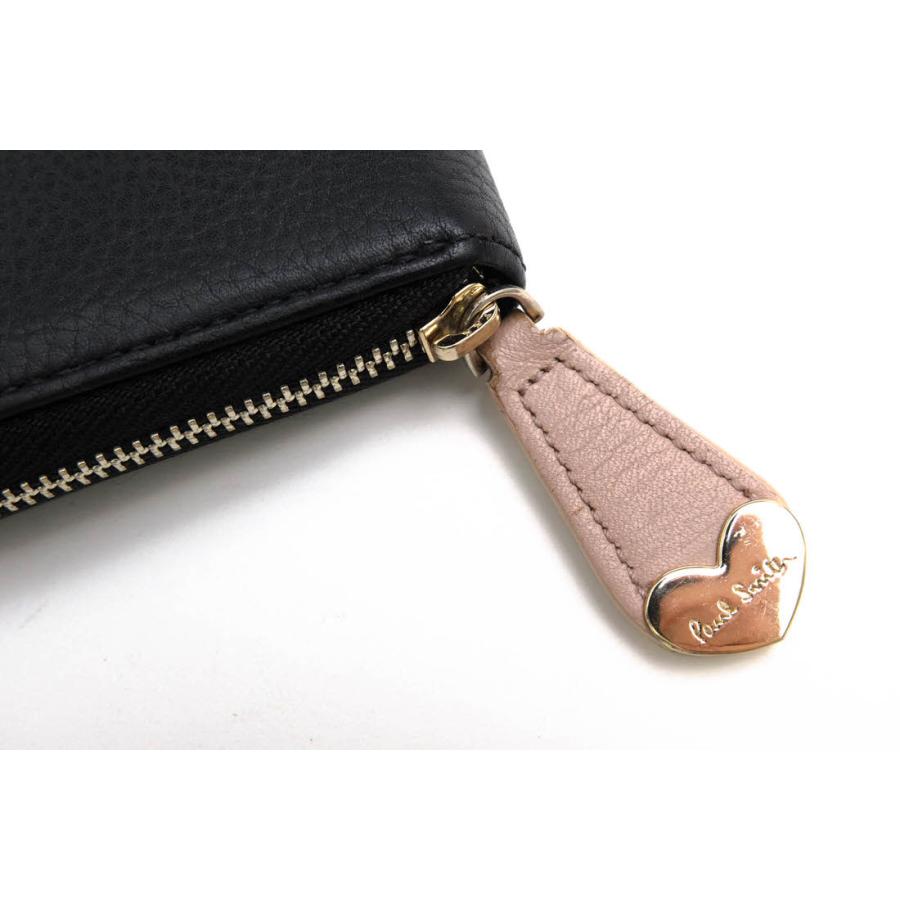 Paul Smith（ポール・スミス） 長財布 PWU916 ハートプル 牛革 小銭