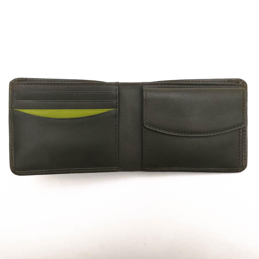 ○ポールスミス Paul Smith 牛革 財布 PSP382 小銭入れあり 二つ折り メンズ 【中古】 中古 Paul Smith（ポール・スミス） 財布 PSP382 牛革 小銭入れあり 二