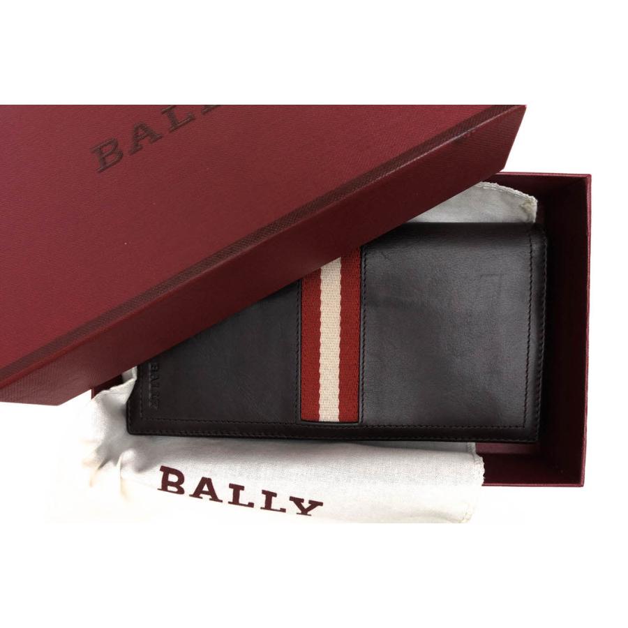 Bally（バリー） 長財布 TALIRO TRAINSPOTTING トレインスポッティング 牛革 カーフ バリーストライプ 小銭入れあり ...