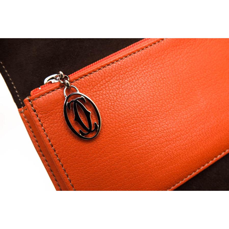 Cartier（カルティエ） 長財布 L3001312 Les Must Tangerine レ マスト