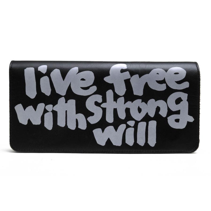 COMMEdesGARCONS コムデギャルソン 【新品同様】OZ-K917-051-1-1 Live Free With Strong Will Portafogli Wallet 長財布 COMME des GARCONS（コムデギャルソン） 長財布 OZ K917-051-1/1