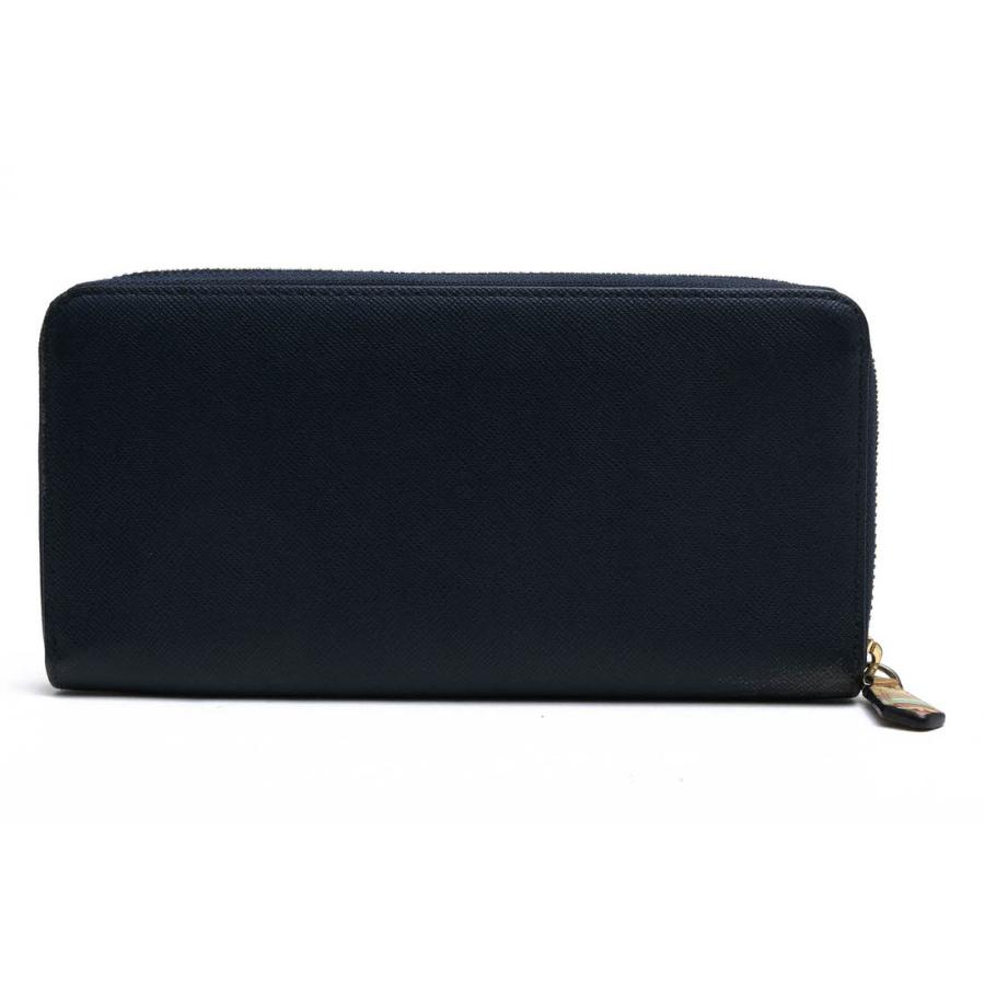Paul Smith ブラック長財布 PSC785 Paul Smith（ポール・スミス） 長財布 PSC785 ジップストローグレイン