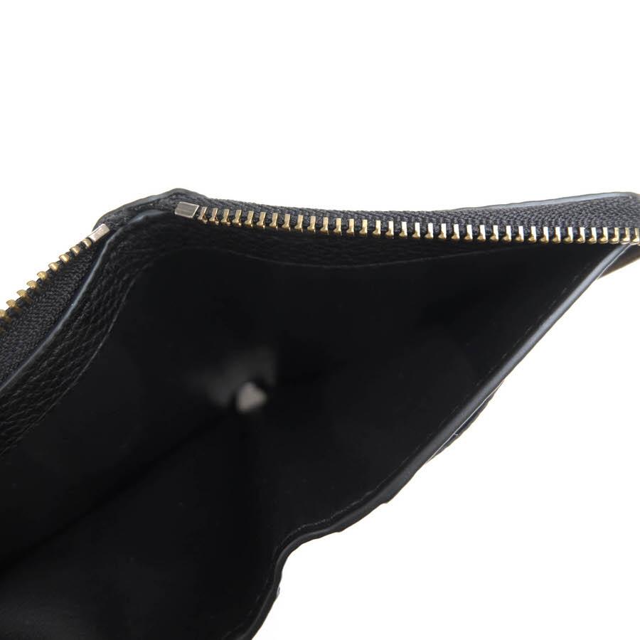 COACH（コーチ） 財布 F25412 Small Zip Around Wallet ペブルドレザー