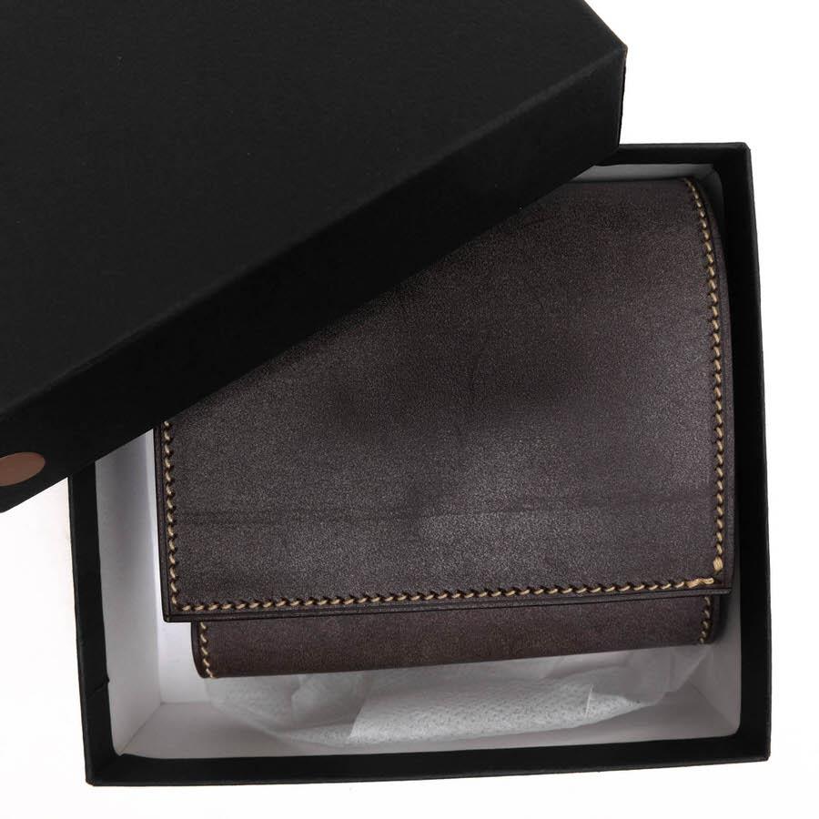 Mansaw 万双 財布 m00000332 ブライドル コンパクト三つ折り財布