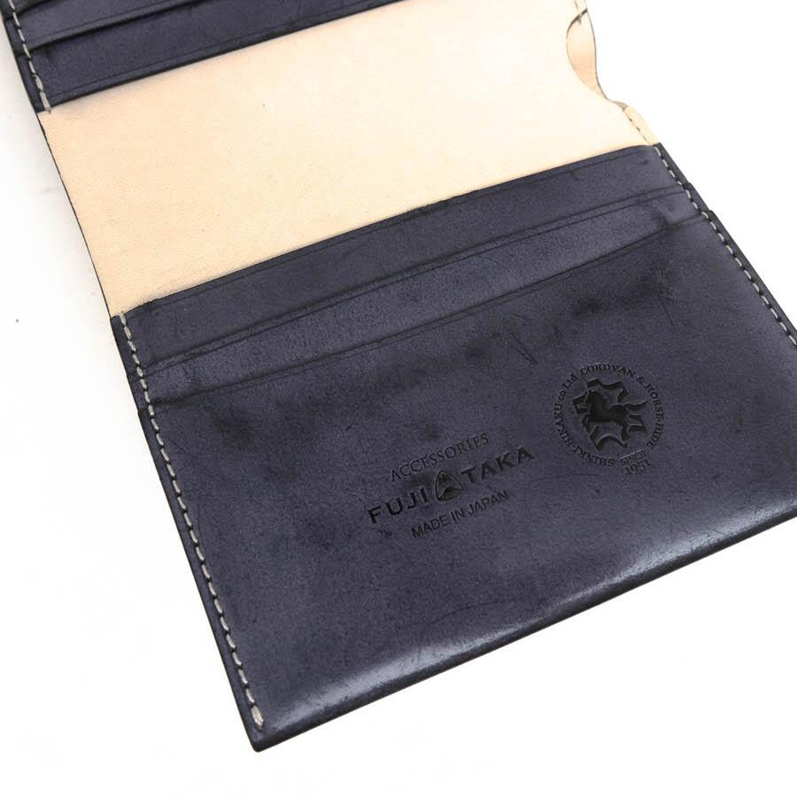 FUJITAKA フジタカ 財布 660614 Quartz クォーツ 純札 二つ折り財布