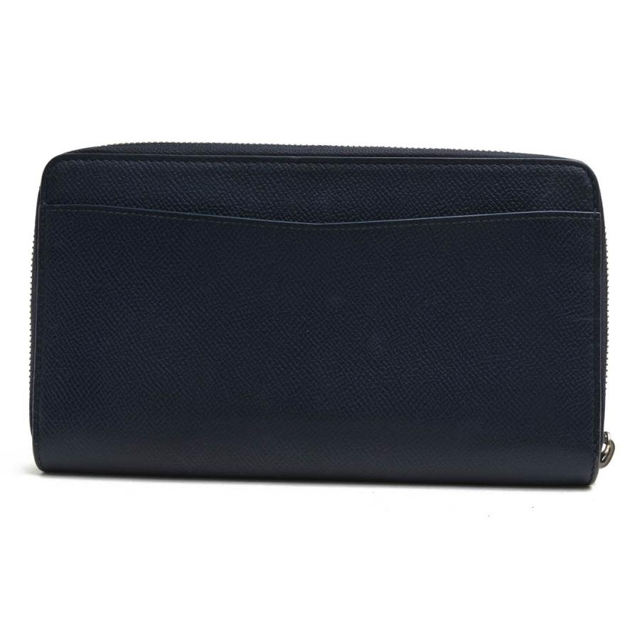 【美品】ダンヒル 長財布 オーガナイザー ラウンドジップ レザー ブラック dunhill（ダンヒル） 長財布 Bourdon Single Zip Organizer ボードン
