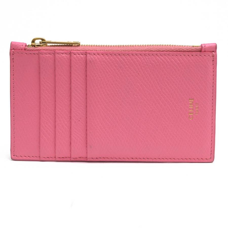 CELINE（セリーヌ） 財布 10B683BEL Zipped Compact Card Holder In 