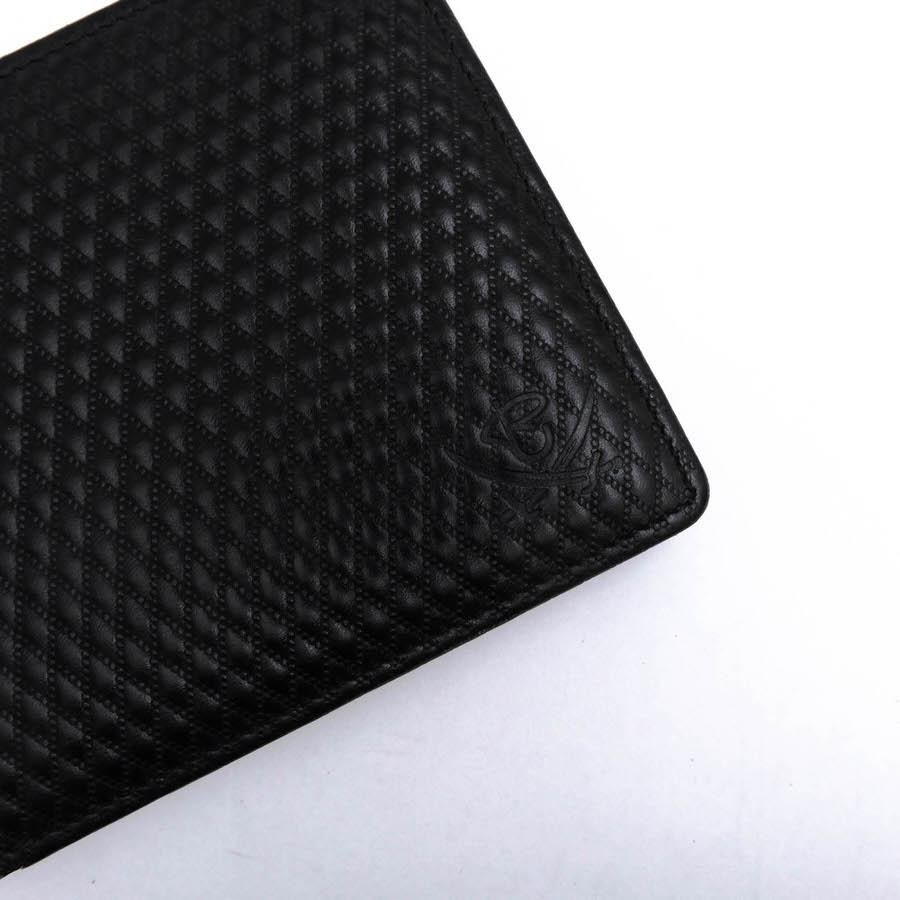 フラットヘッドRJB新品黒いレザー二つ折り財布 フラットヘッドRJB新品黒いレザー二つ折り財布 R.J.B アール