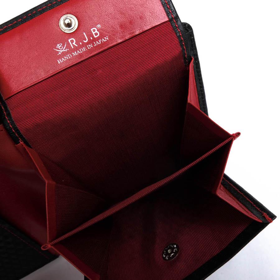 R.J.B アールジェイビー 財布 LW201H ボックスカーフ THE FLAT HEAD