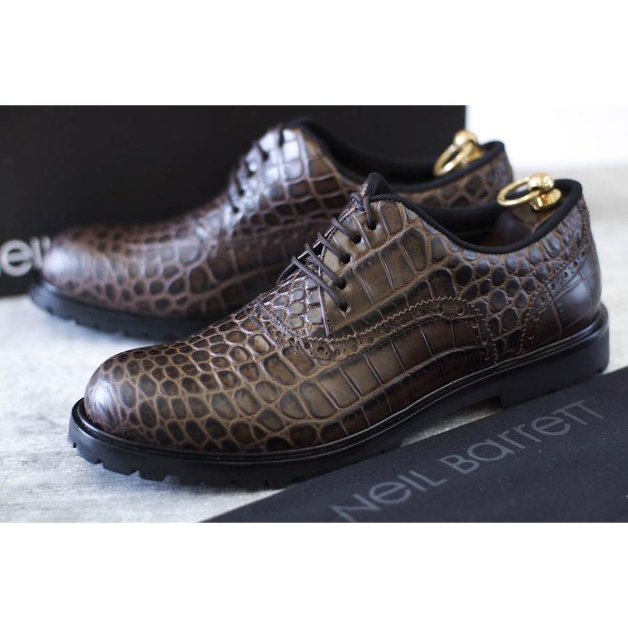 Neil Barrett ニールバレット ビジネスシューズ クロコ型押し Vibramソール X27 Desir Yahoo ショッピング店 通販 Yahoo ショッピング