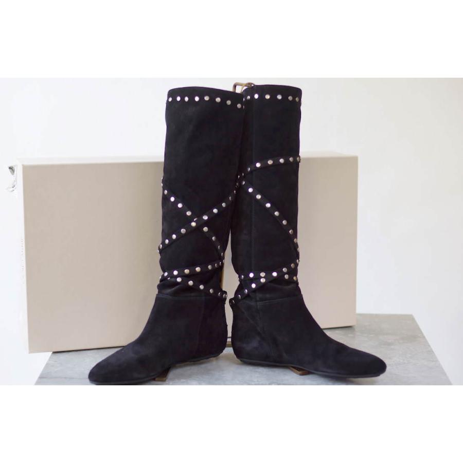 JIMMY CHOO ジミーチュウ ロングブーツ スタッズ