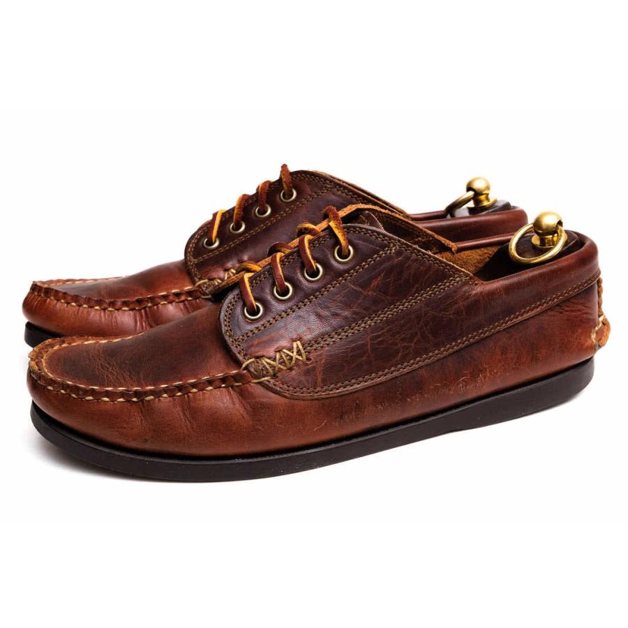 かわいい！ デッキシューズ ユケテン 定価5万 モカシン ブラウン 7h