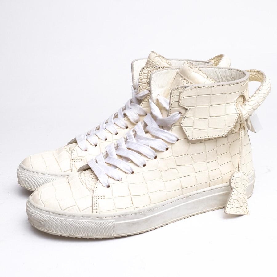【BUSCEMI/ブシェミ】100MM ハイカットスニーカー/41 1f2 BUSCEMI ブシェミ バックルハイカットレザースニーカー 41