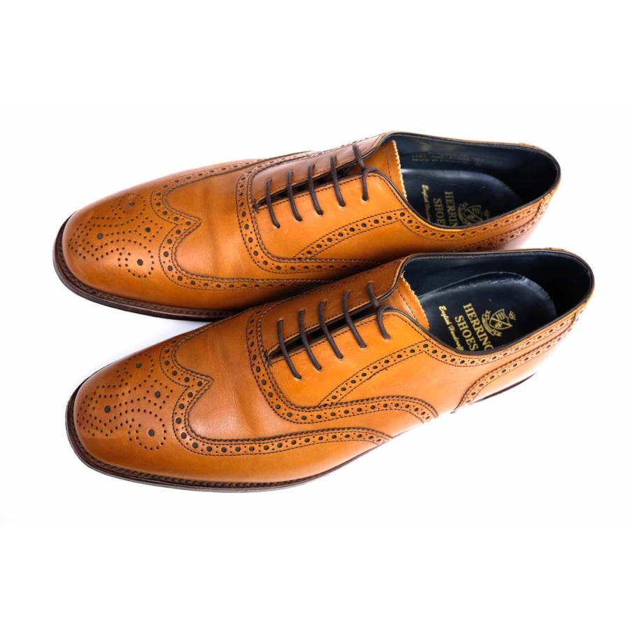 Herring Shoes ヘリングシューズ ビジネスシューズ RICHMOND リッチモンド メダリオン ウイング