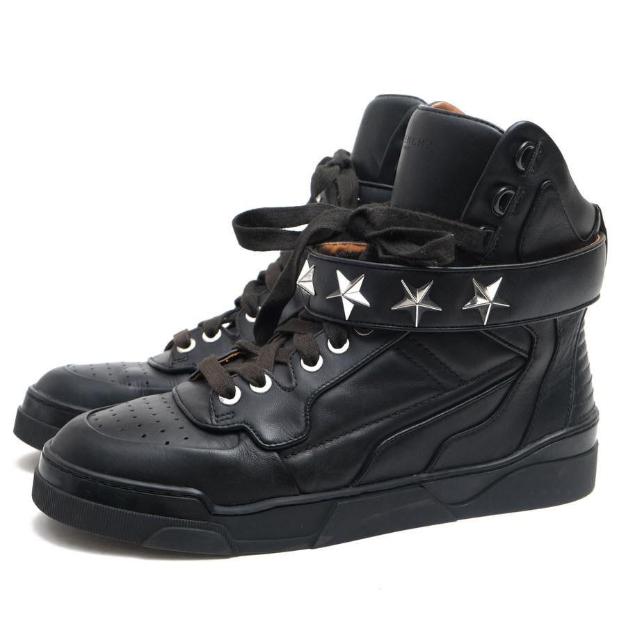GIVENCHY ジバンシー ハイカットスニーカー Tyson stars leather high