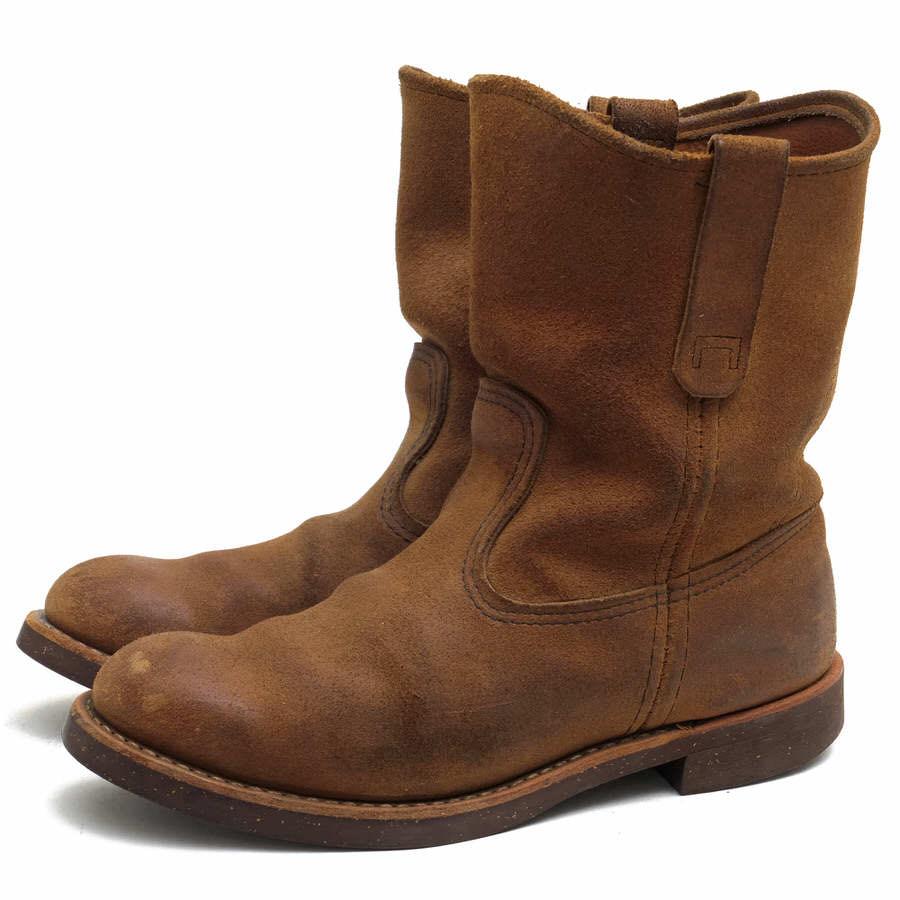 高速配送 ⭐️美品⭐️レッドウィング USA製 8189 ペコスブーツ 25cm