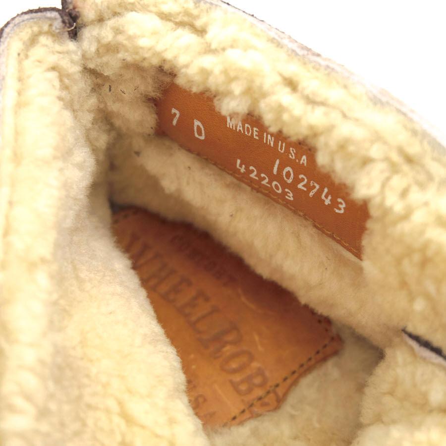 WHEEL ROBE ウィールローブ チャッカブーツ 42203 2-EYE MOC TOE