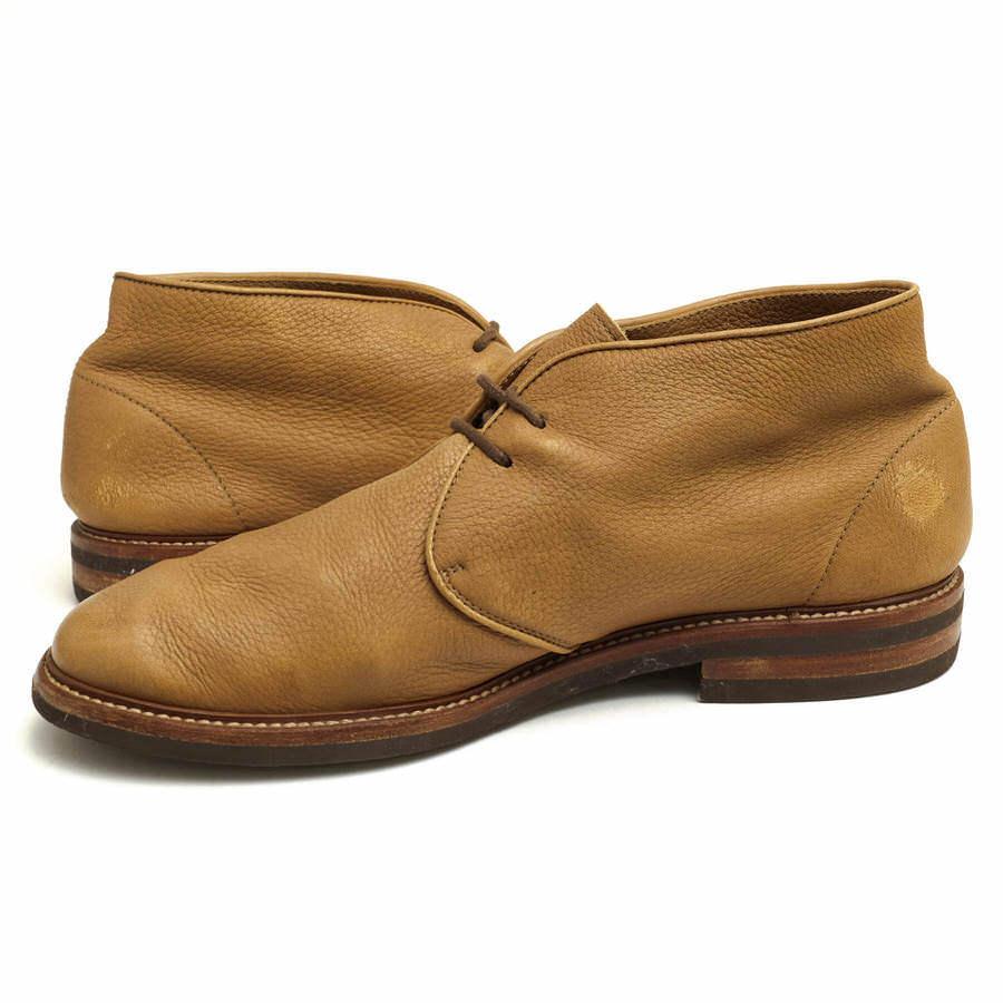 ポイント10倍 Brunello Cucinelli ブルネロクチネリ チャッカブーツ 牛革 カーフ ラグソール プレーントゥ 無料長期保証 Zoetalentsolutions Com