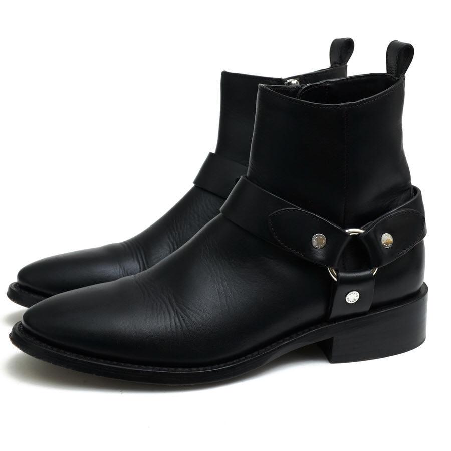 COACH　コーチ　黒 エンジニアブーツ サイドジッパー COACH⭐︎コーチ⭐︎黒⭐︎エンジニアブーツ サイドジッパー⭐︎本革