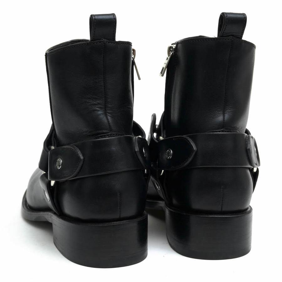 COACH コーチ サイドジップブーツ G2262 Harness Boot 牛革 リング 