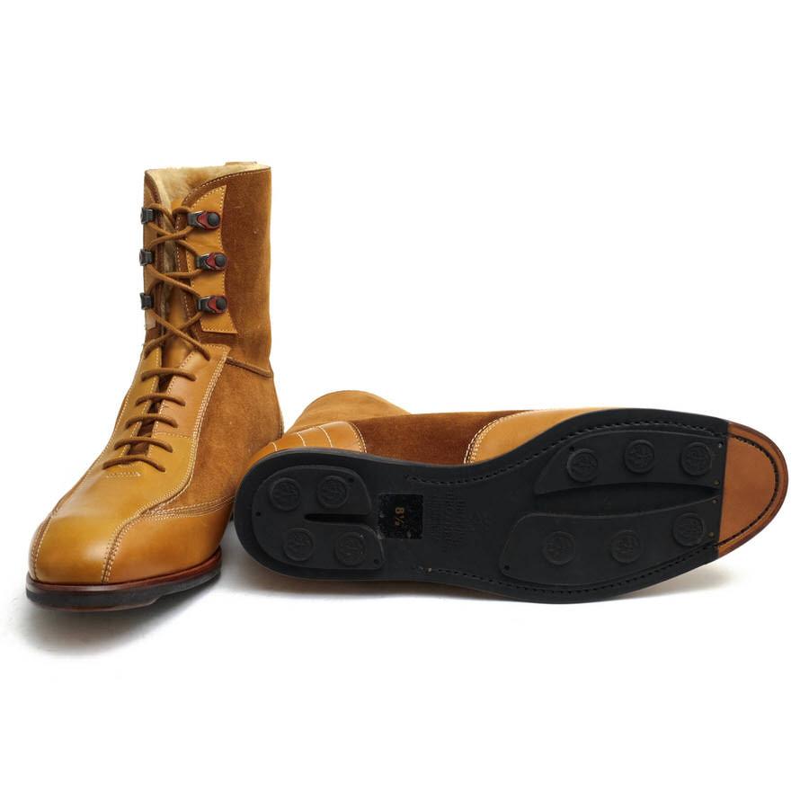 BROOKS BROTHERS ブルックスブラザーズ　ショートブーツ カーフレザー レースアップ ショートブーツ | Brooks Brothers