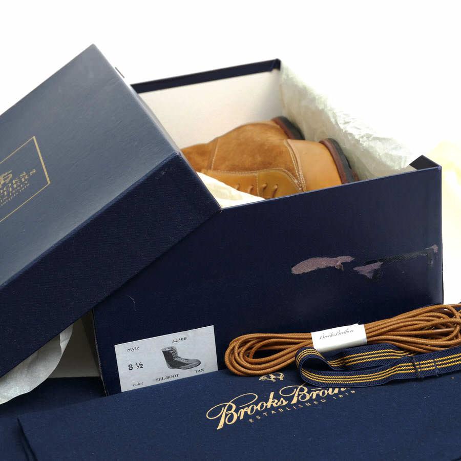 BROOKS BROTHERS ブルックスブラザーズ　ショートブーツ カーフレザー レースアップ ショートブーツ | Brooks Brothers