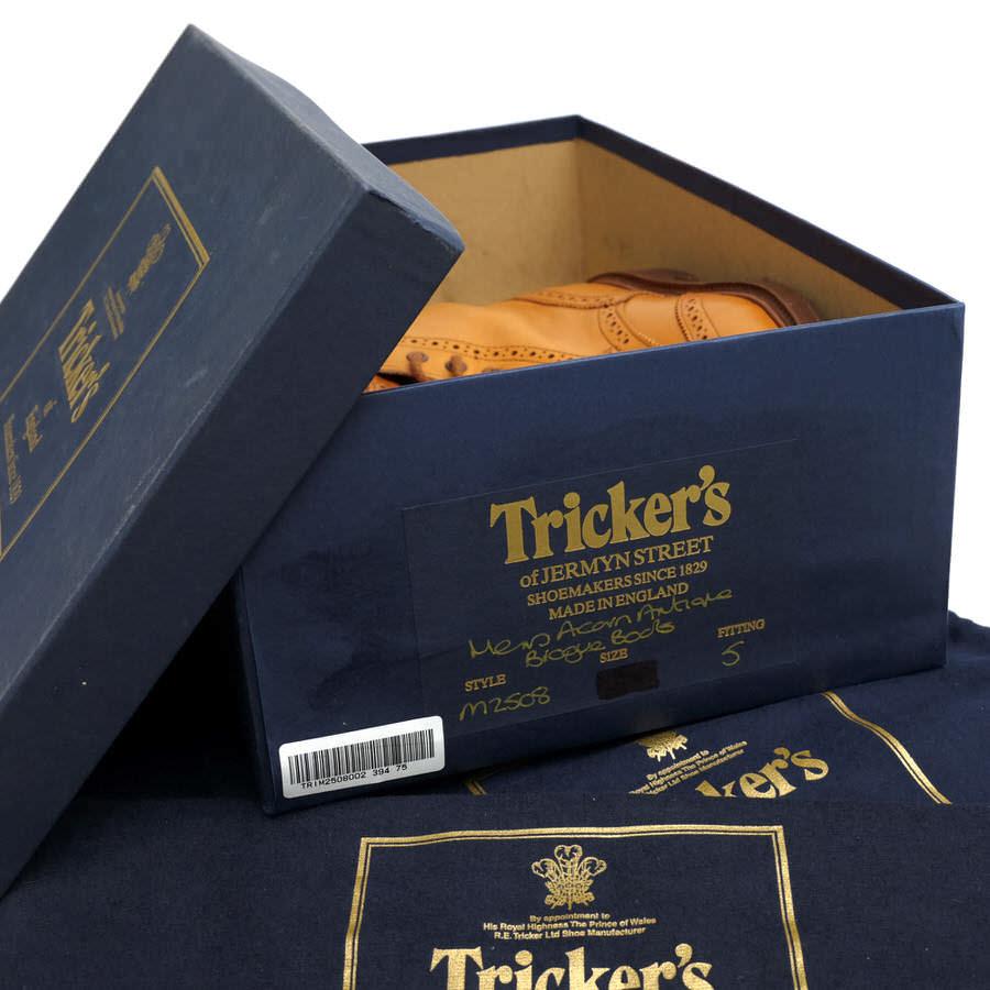 Tricker's トリッカーズ レースアップブーツ L5411 カーフ 牛革 