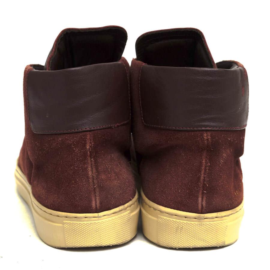 コモンプロジェクト／COMMON PROJECTS シューズ スニーカー 靴 ハイカット メンズ 男性 男性用スエード スウェード レザー 革 本革 レッド ブラウン 赤 茶  1657 VINTAGE HIGH OXBLOOD COMMON PROJECTS コモンプロジェクト ハイカットスニーカー 1657