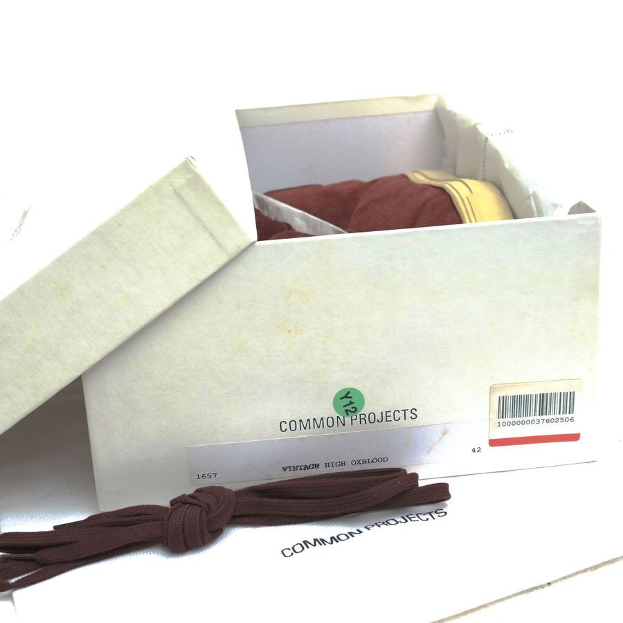 COMMON PROJECTS コモンプロジェクト ハイカットスニーカー 1657