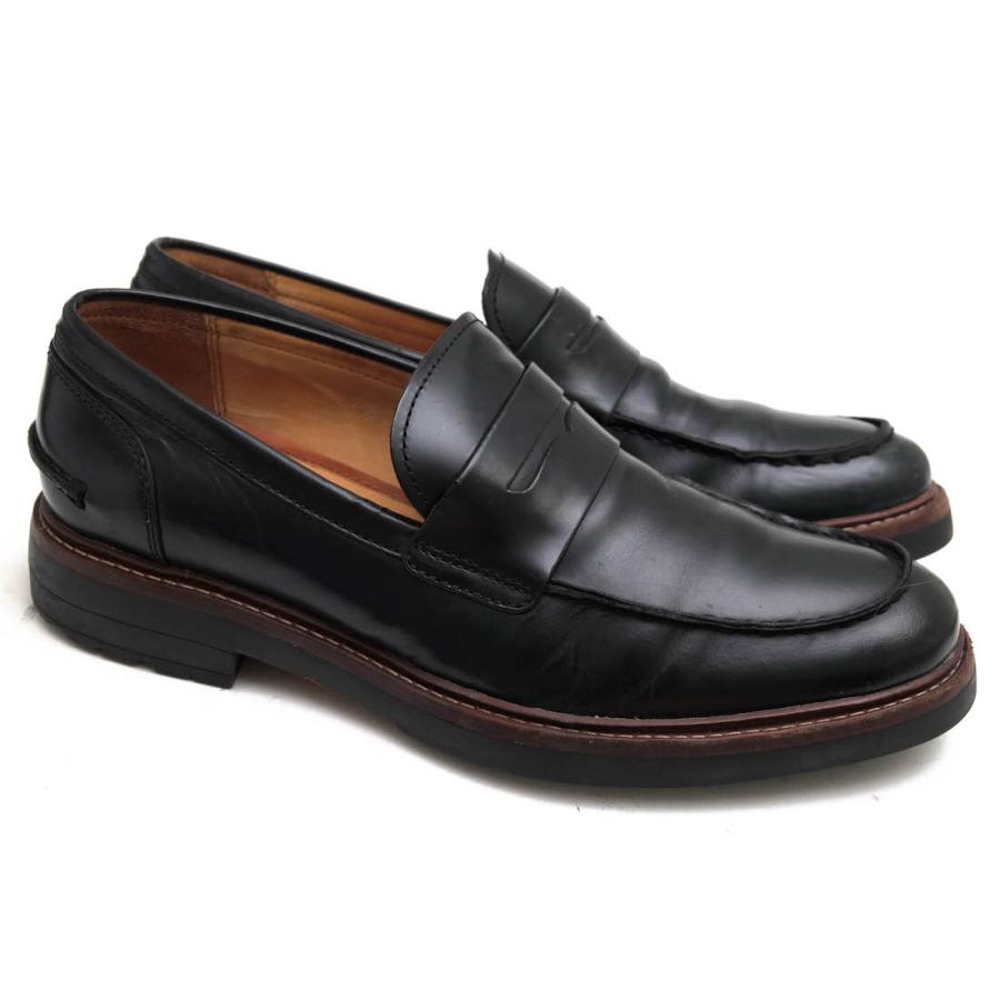 ○コーチ COACH 牛革 カーフ ローファー Q6937 Penny loafer スリッポン メンズ 【中古】 中古 COACH（コーチ） コインローファー Q6937 Penny loafer 牛革 カーフ