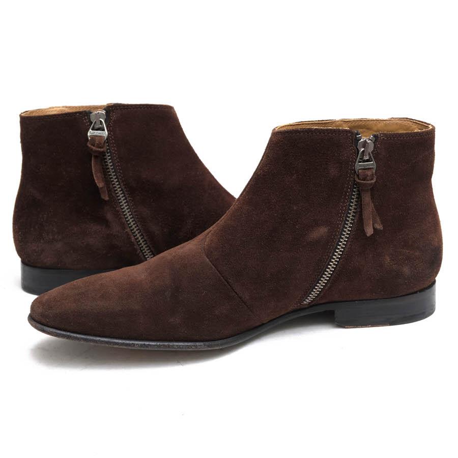 欲しいの ポールスミス Paul Smith レザー ブーツ ジップアップ econet.bi