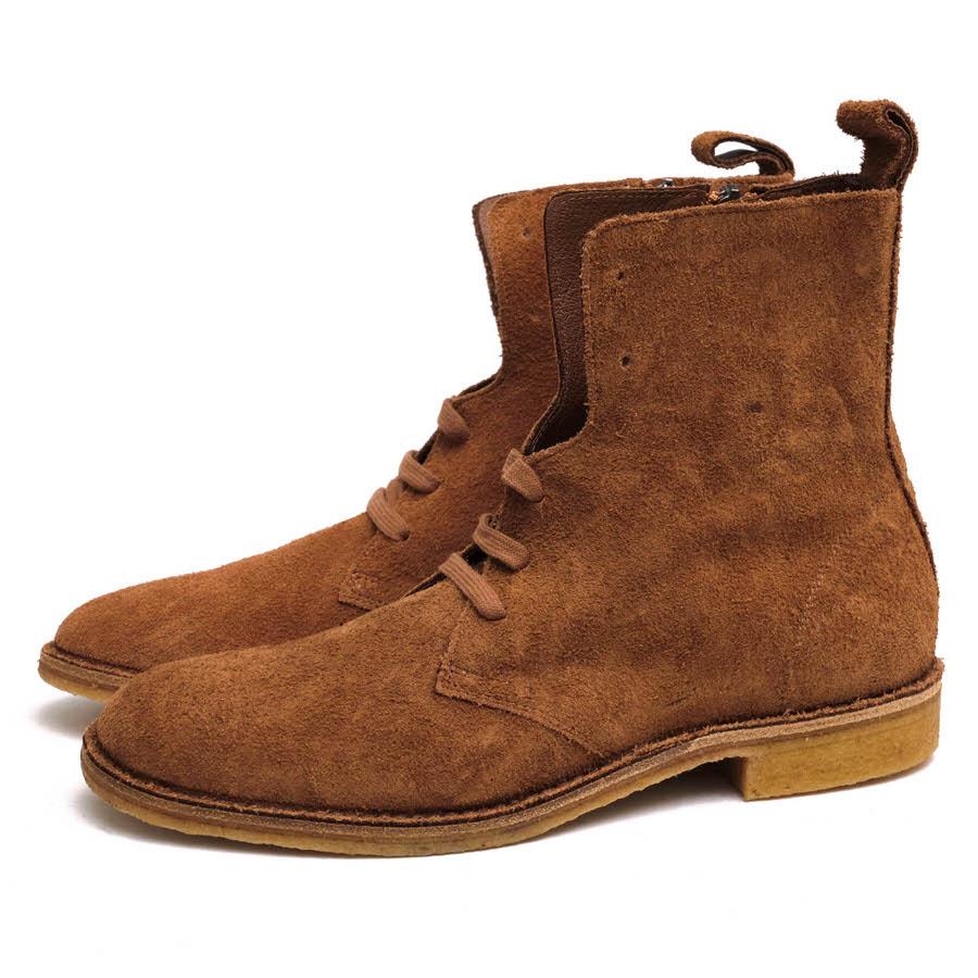 BOTTEGA VENETA ボッテガヴェネタ レースアップブーツ 牛革 デザート  