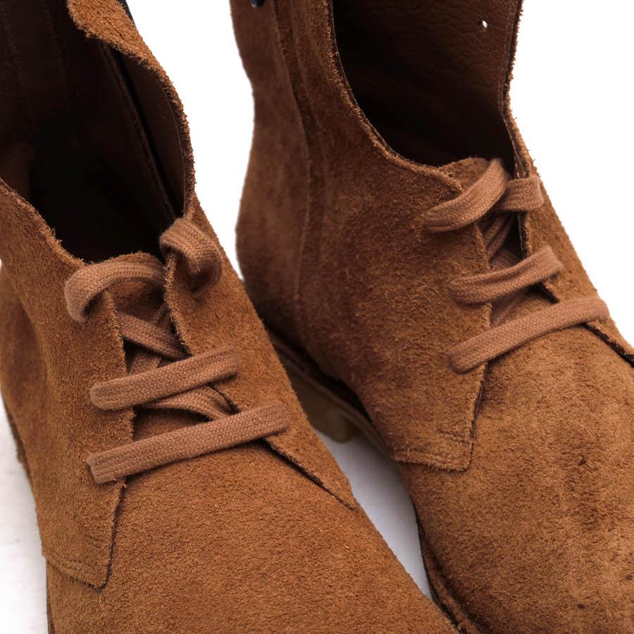 BOTTEGA VENETA ボッテガヴェネタ レースアップブーツ 牛革 デザート 
