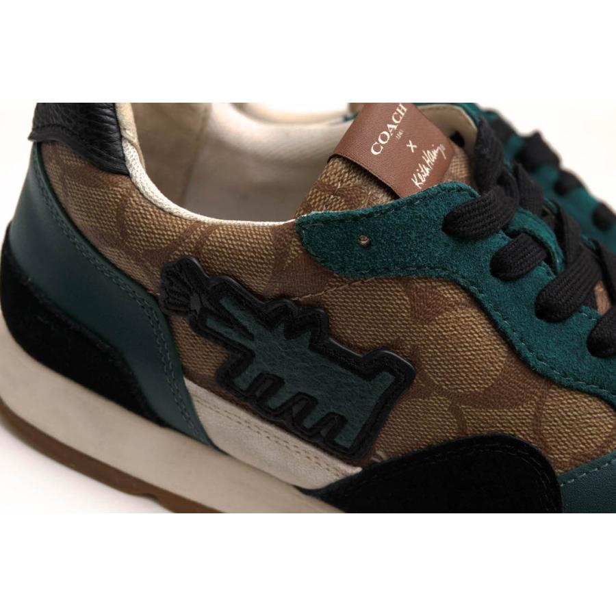 COACH コーチ ローカットスニーカー FG3501 C142 Runner Keith Haring 