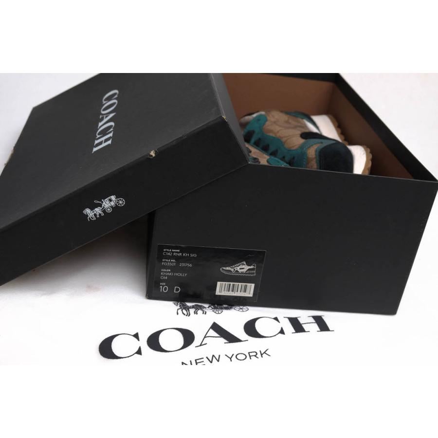 COACH（コーチ） ローカットスニーカー FG3501 C142 Runner Keith
