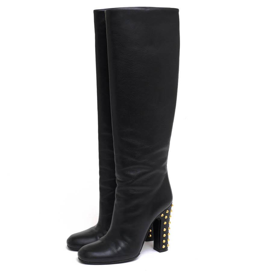 GUCCI（グッチ） ロングブーツ 297199 Jacquelyne Tall Boots 牛革