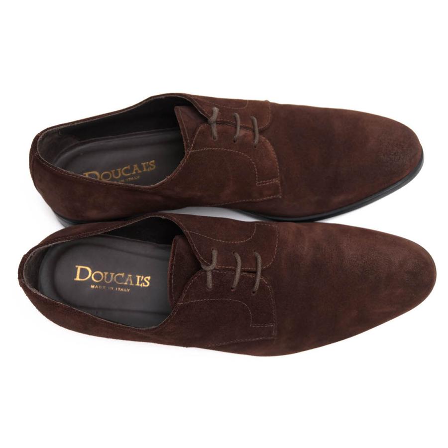 ○デュカルス DOUCAL'S 牛革 ビジネスシューズ YU1252 オックスフォードシューズ プレーントゥ マッケイ製法 メンズ 【中古】 中古 DOUCAL'S デュカルス ビジネスシューズ YU1252 牛革 オックスフォード