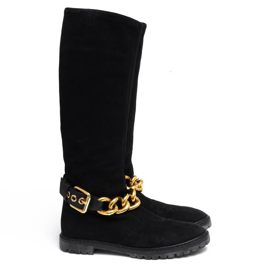 Giuseppe Zanotti（ジュゼッペザノッティ） ロングブーツ 牛革 
