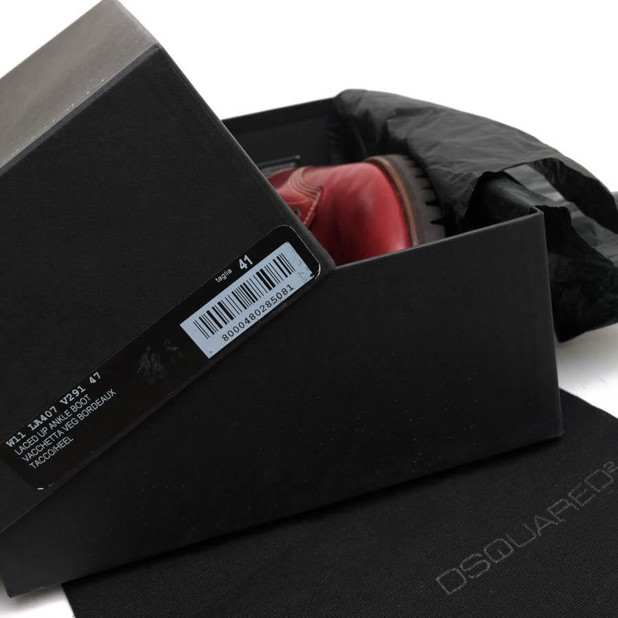 DSQUARED2（ディースクエアード） マウンテンブーツ W11 LA407 V291 47