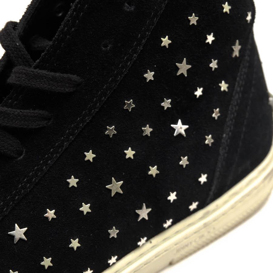 JIMMY CHOO（ジミーチュウ） ハイカットスニーカー COLT 牛革 スター 
