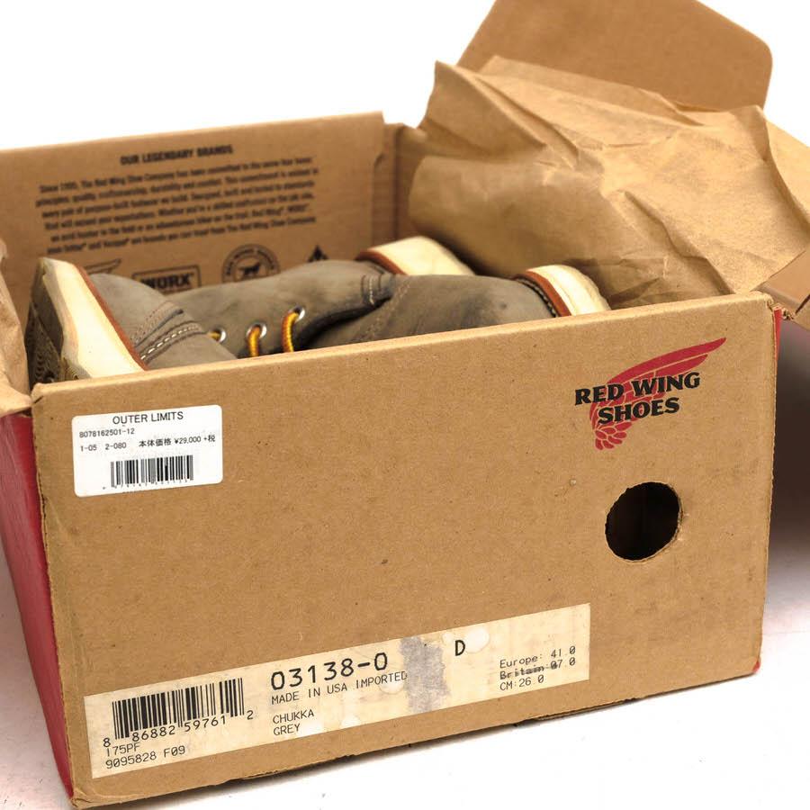 RED WING SHOES（レッドウィング） RED WING チャッカブーツ 3138