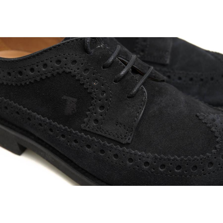 TOD'S（トッズ） ビジネスシューズ 牛革 ラバーソール ロングウイング