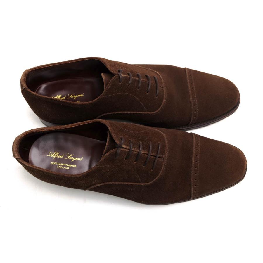 Alfred Sargent イングランド製 プレーントゥスエードレザーシューズ