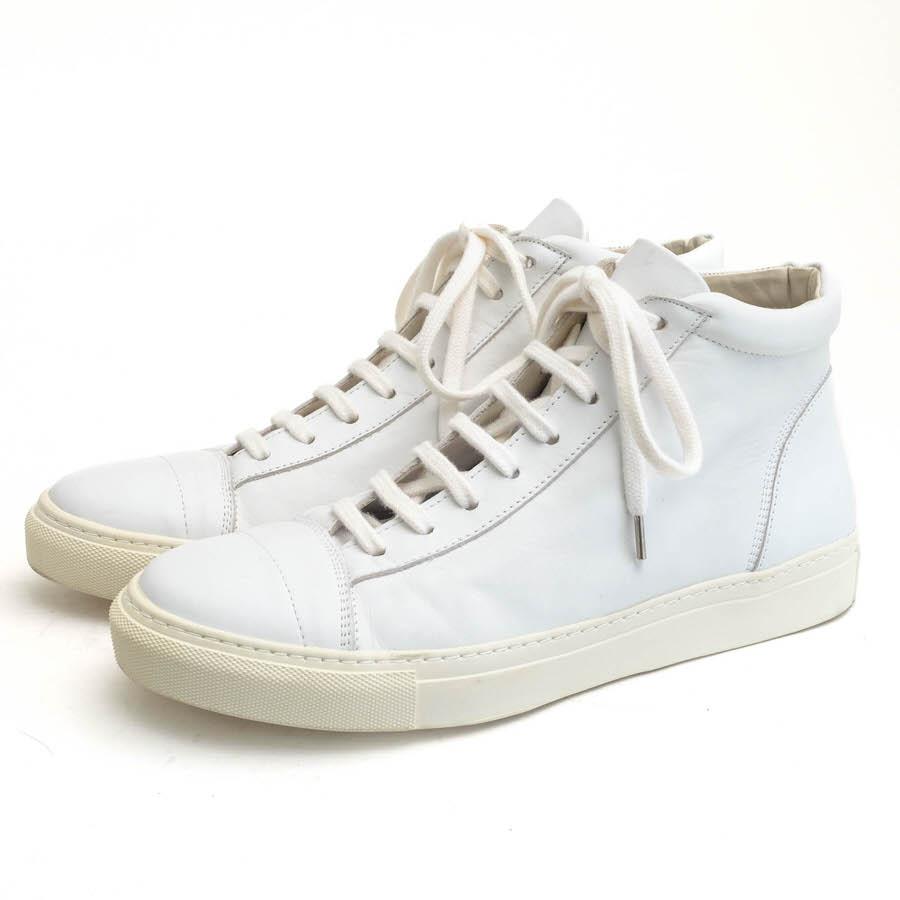 ○ザ ラスト コンスピラシー THE LAST CONSPIRACY 馬革 ホースレザー ハイカットスニーカー G15239-01 JORGE Horse Leather メンズ 中古 THE LAST CONSPIRACY ザ ラスト コンスピラシー ハイカットスニーカー