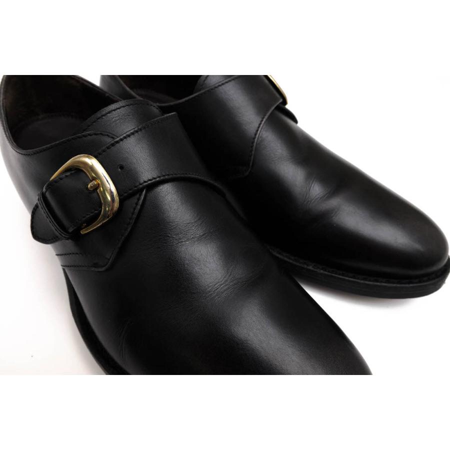 ○ジャランスリワヤ JALAN SRIWIJAYA デュプイ社製カーフ 牛革 ビジネスシューズ 98684 EDWARD モンクストラップ ダイナイトソール 中古 JALAN SRIWIJAYA（ジャラン スリウァヤ） ジャランスリワヤ ビジネス