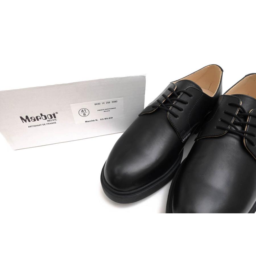 Marbot マルボー ビジネスシューズ FRENCH SERVICEMAN 牛革 オフィサー  
