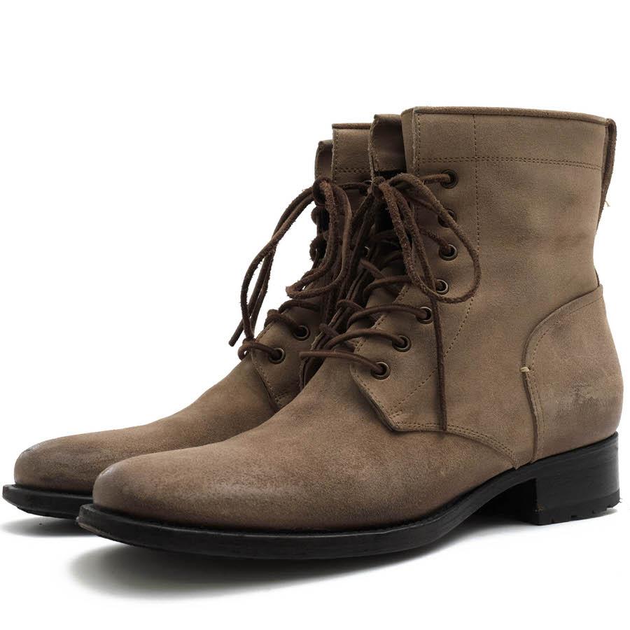 BUTTERO（ブッテロ） レースアップブーツ B2294 オイルドスエード 牛革