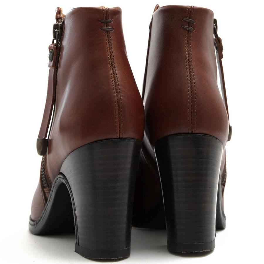 BUTTERO ブッテロ ショートブーツ B5245 牛革 サイドジップ レザー