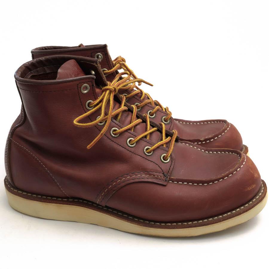 RED WING レッドウィング ワークブーツ 9106 Heritage 6inch MOC Toe Copper Worksmith クーパー ウォークスミス 牛革 IRISH SETTER アイ｜desir-store｜02